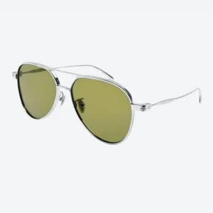 AM0373S Silver Green Sunglasses