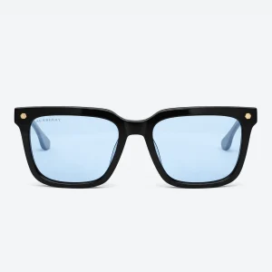 BE4337 Black / Light Blue Square Sunglasses