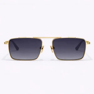 BPS-149C Gold Black Sunglasses