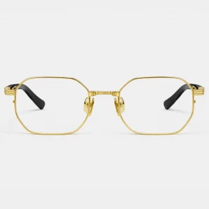 BPX-166 Gold Black Optical Glasses