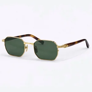BPX-166 Gold Havana Sunglasses