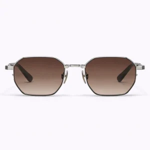BPX-166 Silver Brown Sunglasses