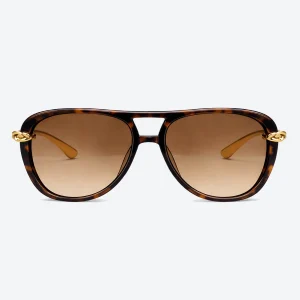 BV1391S Knot Aviator Sunglasses Tortoiseshell