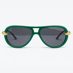 BV1418S Green Knot Sunglasses