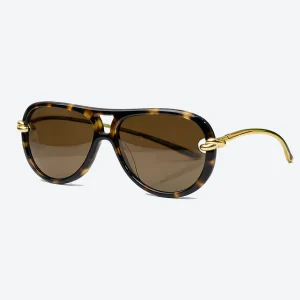 BV1418S Havana / Brown Knot Sunglasses