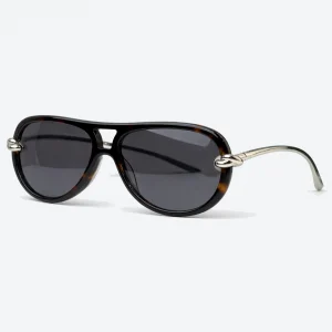 BV1418S Havana Knot Sunglasses