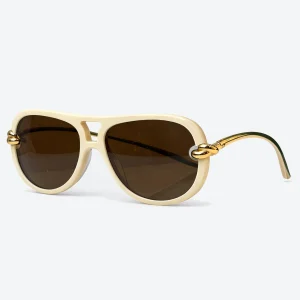 BV1418S Ivory Knot Sunglasses
