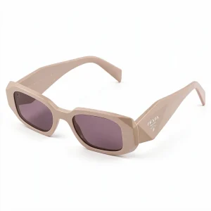 Beige Symbole Sunglasses - Plum Lenses