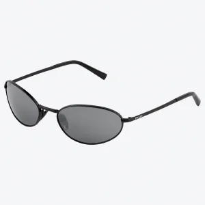 Black Eyewear Oval Sunglasses – Vintage-Inspired