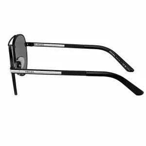 Black PR A54S Pilot-Frame Sunglasses