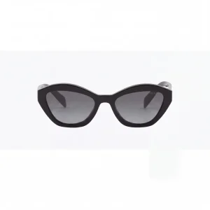 Cat-Eye Sunglasses – Black Frame