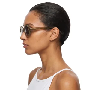 Epsilon Slim Sunglasses Khaki Green