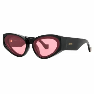 Front Lenses Cat-Eye Sunglasses Black
