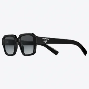 Hexagonal Sunglasses - Black Frame