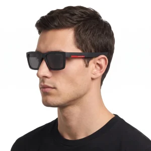 Linea Rossa Impavid Sunglasses – Minimalist Black Frame