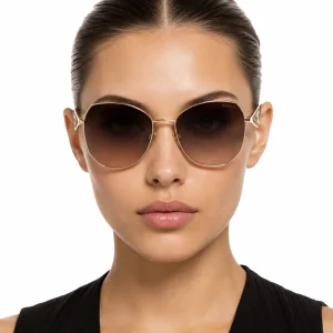 Luxury Sunglasses – Gold Frame