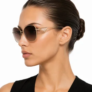 Luxury Sunglasses – Gold Frame