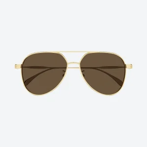 AM0373S Gold Sunglasses
