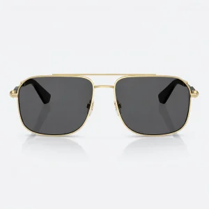 OBE 3158 Dark Grey Square Sunglasses
