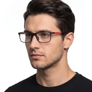 Prada Linea Rossa PS53QV 1BO1O1 Matte Black