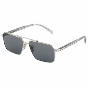 Silver Sunglasses - White Lenses
