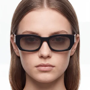 Sunglasses with logo – Black