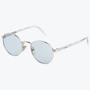 Sunglasses – Round Aviator Blue lenses