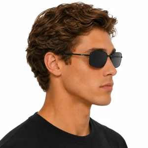 Sunglasses – Sleek Black Rectangle