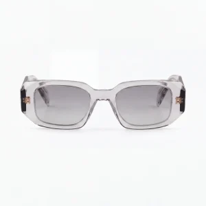 Transparent Symbole Sunglasses - Light Gray Lenses