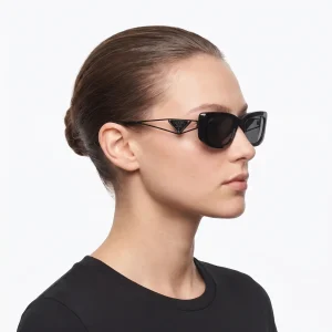 Triangle Logo Sunglasses – Slate Gray Lenses