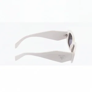 White Symbole Sunglasses - Slate Gray Lenses