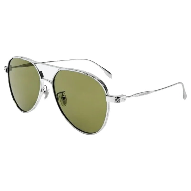 AM0373S Silver Green Sunglasses