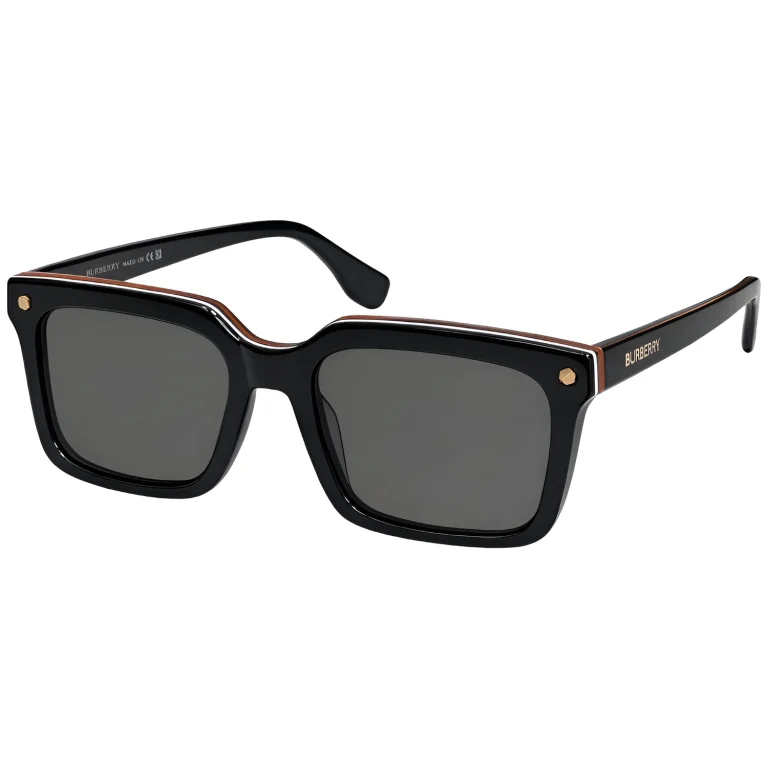 BE4337 Black / Grey Square Sunglasses