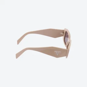 Beige Symbole Sunglasses – Plum Lenses