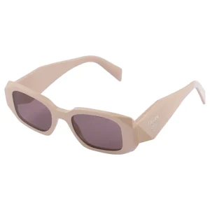 Beige Symbole Sunglasses – Plum Lenses