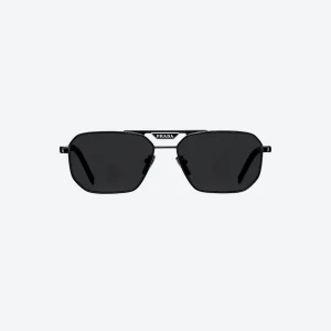 Black Sunglasses – Geometric Frame
