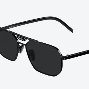 Black Sunglasses – Geometric Frame