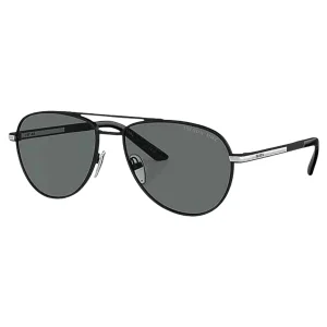 Black PR A54S Pilot-Frame Sunglasses