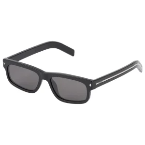 Black Sunglasses with Iconic Metal Plaque – Contemporary Style