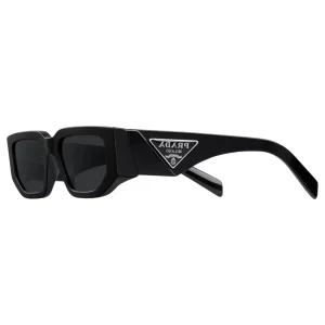 Black Sunglasses with Signature Triangle Logo