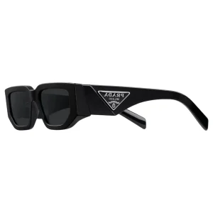 Black Sunglasses with Signature Triangle Logo