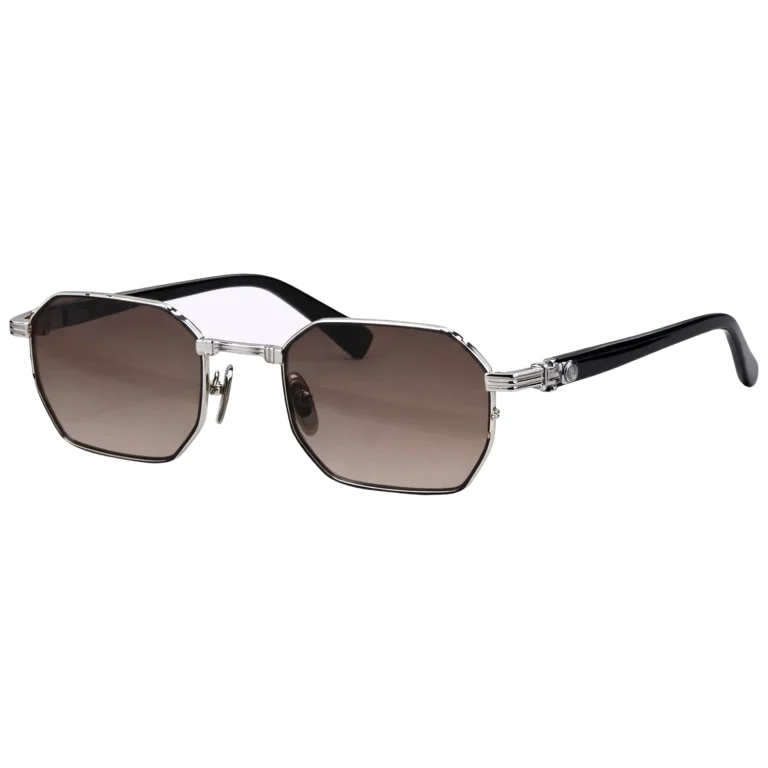BPX-166 Silver Brown Sunglasses