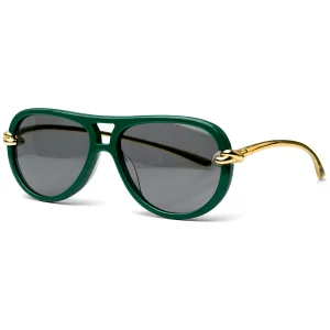 BV1418S Green Knot Sunglasses