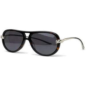BV1418S Havana Knot Sunglasses