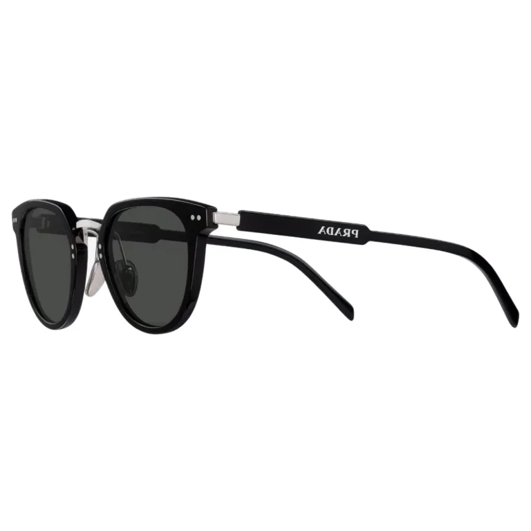 Chic Rounded Sunglasses – Black Lenses