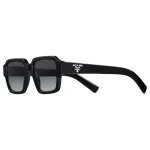 Hexagonal Sunglasses – Black Frame