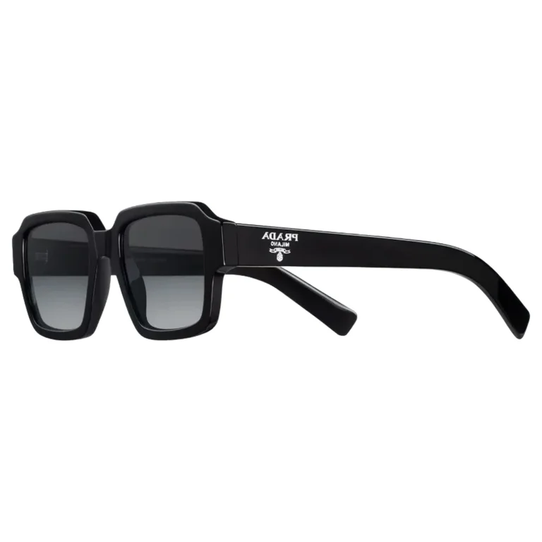 Hexagonal Sunglasses – Black Frame