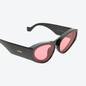 Front Lenses Cat-Eye Sunglasses Black
