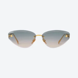Z3015U LV Jewel Low Cat Eye Blue