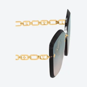 Z2665U LV Jewel Round Cat Eye Gradient blue